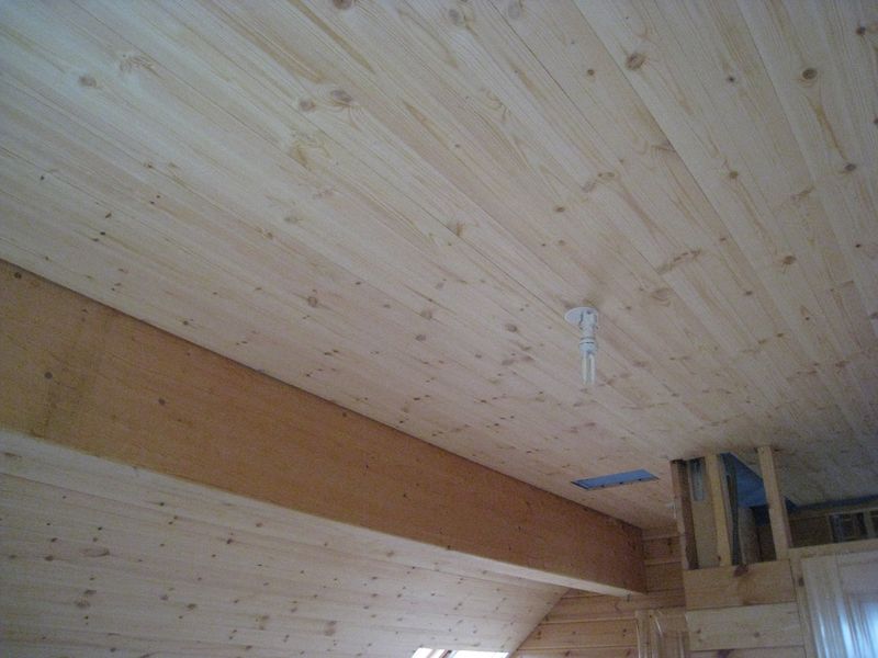 Plafond salle de bains